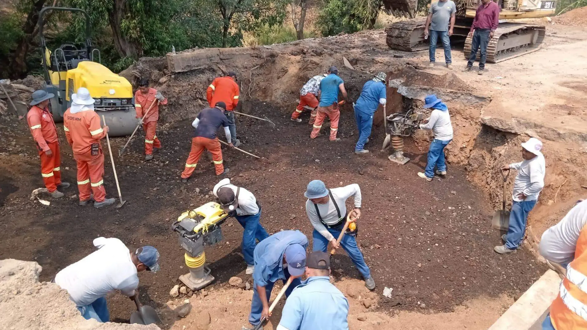 Reparación de fuga en Solidaridad